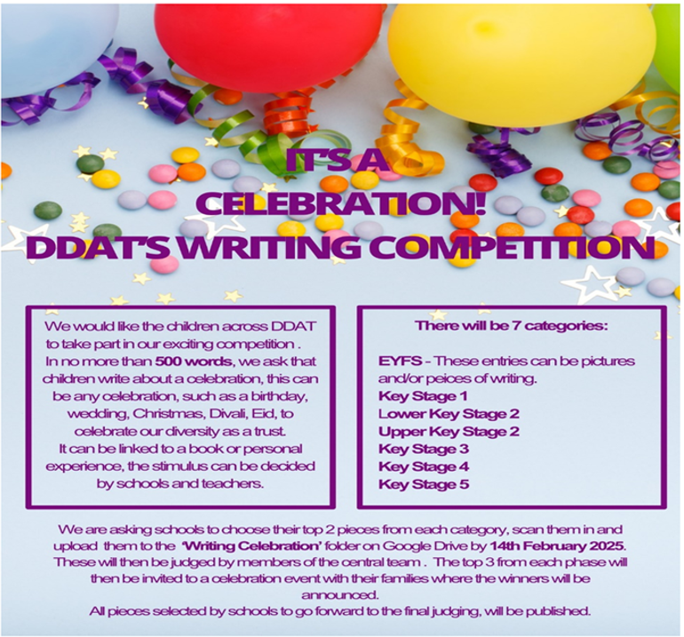 Soring Term Writing Competition!